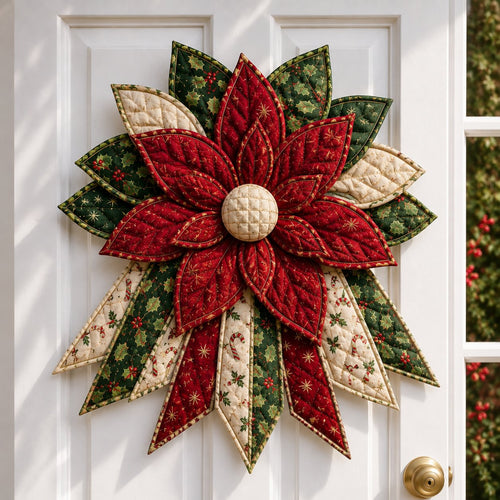 Holiday Quilted Door Hanging DIY Kit