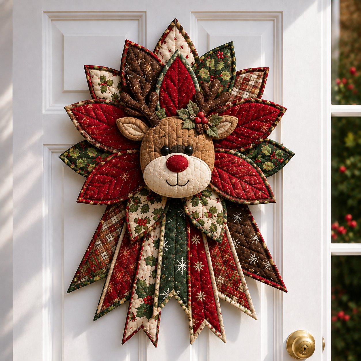 Holiday Quilted Door Hanging DIY Kit