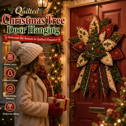 Holiday Quilted Door Hanging DIY Kit