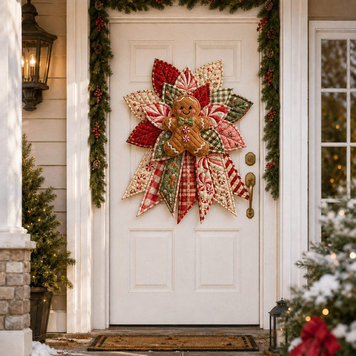 Holiday Quilted Door Hanging DIY Kit