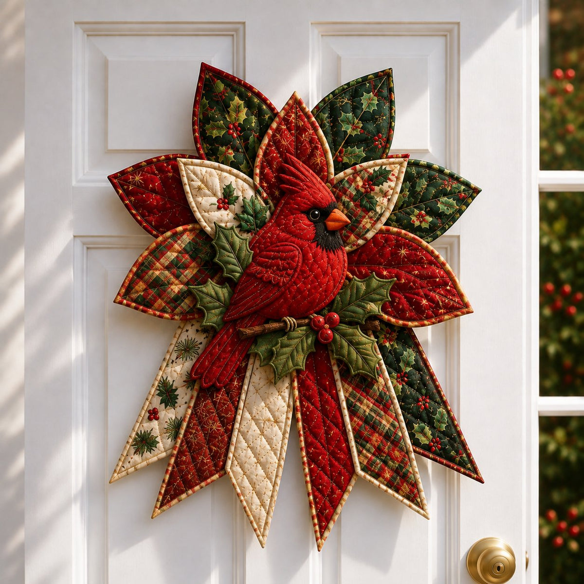 Holiday Quilted Door Hanging DIY Kit
