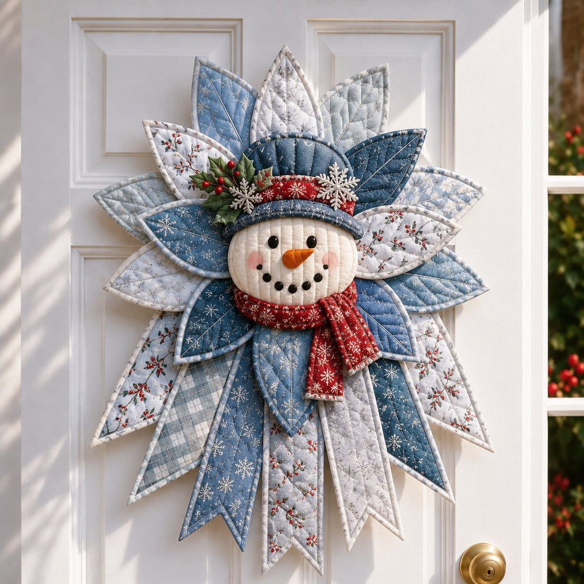 Holiday Quilted Door Hanging DIY Kit